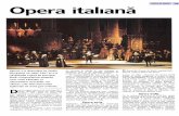 OPERA IT ALIANA - pop-sheet-music.com · OPERA IT ALIANA O Gaetano Donizetti a fost unul din cei mai prolifici compozitori italieni de opera, pana cand a fost lovit de o boala care