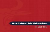 Archiva Moldaviæ - stefanbosomitu.files.wordpress.com · Valentin CONSTANTINOV, Primul document original descoperit din ... Paul R. Gregory, Lenin’s Brain and Other Tales from