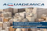 CONFERINȚA INTERNAȚIONALĂ ECO-IMPULS 2017 „URBANISM …aquademica.ro/wp-content/uploads/2017/10/Revista-Aquademica_2017-1.pdf · calcul simplu: zonele urbane vor absorbi toată