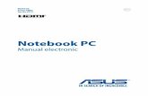 Notebook PC - dlcdnet.asus.comdlcdnet.asus.com/pub/ASUS/nb/X555LB/0418_RO9105_B.pdf · 2 Manual electronic pentru notebook Informaţii referitoare la drepturile de autor Nicio parte