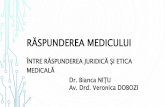 RĂSPUNDEREA MEDICULUI - sanatateromania.rosanatateromania.ro/wp-content/uploads/2018/10/3_-Av.Veronica_Dobozi_Dr... · consecinţelerefuzului sau ale opririi actelor medicale trebuie
