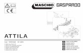 ATTILA - Maschio Deutschland GmbH · cod: f07011324 07 / 2015 attila parti di ricambio spare parts ersatzteile pieces dÉtachÉes piezas de repuesto piese de schimb it en de fr