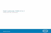 Dell Latitude 7389 2 în 1 · Efectuarea lucrărilor în interiorul computerului Instrucţiuni de siguranţă Utilizaţi următoarele instrucţiuni de siguranţă pentru a vă proteja