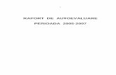 RAPORT DE AUTOEVALUARE PERIOADA 2005-2007 de autoevaluare.pdf · 2 raport de evaluare ˛n perioada 2005 - 2007 1. datele de cuantificare ale unitˆÞii de cercetare - dezvoltare 1.1.