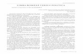 LIMBA ROMÂNĂ VERSUS POLITICA - akademos.asm.md romana versus politica.pdf · transcendental al baladei, ori accentele contextului politic s-au suprapus, amplificându-i tulburarea