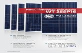 Panoul fotovoltaic policristalin WT 255P16 - e-panouri.ro · WT 255P16 DESIGN-UL METICULOS şi tehnologia de fabricaţie de ultimă generaţie asigură înalta eﬁcienţă şi performanţa