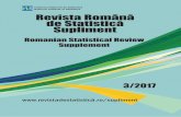 Institutul Naional de Statistică Revista Română de ... · ANALIZA INTERDEPENDEN ... Management Institute (PMI), s-au bazat pe managementul de proiect utilizat simultan în domeniu