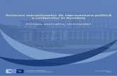 1 | REFORMA MECANISMELOR DE REPREZENTARE POLITICĂ A ...democracycenter.ro/application/files/9814/4472/3529/1-raportCSDro.pdf · 2 | reforma mecanismelor de reprezentare politicĂ
