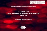 CURS DE MICROBIOLOGIE CLINIC Vol. II - umft.ro · gonococică la femei, în 85-90% din cazuri simptomatic, cu debut acut cu polakiurie, disurie şi o secreţie uretrală uzual purulentă