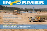TRONSON DE MARE VITEZA PENTRU CALEA FERATĂ · 03RAPOARTE Informaţii actuale referitoare la Felbermayr Holding 08PAS CU PAS Tronson de mare viteza pentru calea ferata 10 PRIVELIŞTE