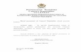Parlamentul României Camera Deputaţilor · Parlamentul României Camera Deputaţilor HOTĂRÂRE pentru aprobarea Regulamentului intern al funcţionarilor publici parlamentari din