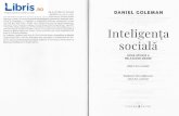DANIEL (n. 7 martie in clinice gi al care gi-a obli ... sociala - Daniel Goleman.pdf · DANIEL GOLEMAN (n. 7 martie 1946) este psiholog gi cercetitor in domeniul psihologiei clinice