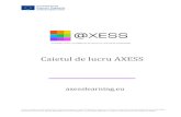 Caietul de lucru AXESS - axesslearning.eu · privire la orice idei interesante care apar pe durata cursului, chiar dacă aparent nu au nici o legătură directă cu activitățile