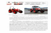 TRACTOR Multifunctional 4x4, cadru Pag. 1 / 3. ROPS(P) sau ... tehnice 2014/7- FISA TEHNICA KIOTI... · Nota: Se poate monta (din anul 2014) la acest model de tractor Kioti de 92
