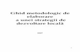 Ghid metodologic de elaborare a unei strategii de metodologice/ghid_metodologic_LQ.pdf · Pentru a asigura stabilitatea clasificării provizorii NUTS, Legea nr.315/2004 privind dezvoltarea