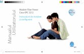 Modem Fiber Power Cisco EPC 3212 Instrucțiuni de instalare ... · Capitolul 2. Prezentarea produsului 5 Porturi și conectori panou spate Imaginea de mai jos prezintă componentele