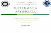 UNIVERSITATEA BABEŞ-BOLYAI Facultatea de Matematică şi ...lauras/test/docs/school/IA/2017-2018/lectures/02... · Sumar A. Scurtă introducere în Inteligenţa Artificială (IA)