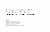 Economia informală în - cnpm.md · Republica Moldova, estimează dimensiunile economiilor subterane (care pot fi folosite ca un proxy pentru economia informală). Studiul măsoară