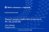 Raport asupra stabilității financiare decembrie 2018bnr.ro/files/d/Noutati/Prezentari si interviuri/2018/R20181210LV.pdf · Structura contului de profit și pierdere pentru sectorul