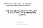 MINISTERUL FINANTELOR PUBLICE - ugir.rougir.ro/wp-content/uploads/2012/11/comertul-exterior-2010-2013.pdf8 - % - Efortul la export (export bunuri si servicii /piata interna) 17,5 18,9