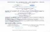 ASOCIATIA DE ACREDITARE DIN - Bucuresti, Calea Vitan nn ... · cerintele SR EN ISO/CEI 17025:2005 este competentä sä efectueze activitäti de ÎNCERCÄRI, asa cum se detaliazä