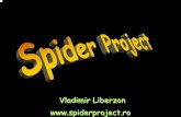 Vladimir Liberzon filede proiect solutiile optime. Introducere In aceasta prezentare vom descrie nu doar principalele functionalitati ale Spider Project, dar si principalele diferente