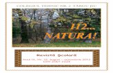 Revista 112 natura 15 - COLEGIUL TEHNIC NR.2 TG-JIUct2tgjiu.ro/wp-content/uploads/2015/11/Revista-112...Natura-Nr.15.pdf · Barcelona, ora şul culorilor, Bengescu Otilia, Nov ăceanu