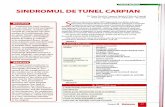 mediclass.romediclass.ro/download/art_med/sindromul de tunel carpian.pdf · indromul de tunel carpian (STC) reprezintã una dintre cele mai frecvente neuropatii de incarcerare întâ