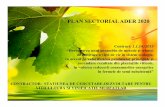 PLAN SECTORIAL ADER 2020 - madr.ro · Fainarea vitei de vie (Uncinula necator) Cosavet (Sulf 80%) 3kg/ha Fertilizator foliar Super Fifty (solutie superconcentrata derivata din alge