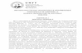 METODOLOGIA PRIVIND ORGANIZAREA ŞI DESFĂŞURAREA ... · României se va realiza de către direcţia de specialitate din cadrul Ministerul Educaţiei Naţionale înainte de înscrierea
