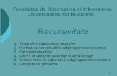 Facultatea de Matematica si Informatica, Universitatea din ...fmi.unibuc.ro/ro/pdf/2019/admitere/licenta/FMI_Recursivitate_2019.pdf · Facultatea de Matematica si Informatica, Universitatea
