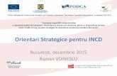 Orientari Strategice pentru INCD - date-cdi.rodate-cdi.ro/sites/default/files//Prezentare Razvan Voinescu.pdf · In raport cu competentele identificate, grupul a identificat nise