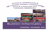 Buletin Informativ - Acasa file2 Activități la nivelul școlii ... profesorilor implicați în acest proiect! 13 noiembrie 2015 – Au avut loc concursurile de șah și tenis de