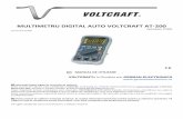 121502 Multimetru digital auto Voltcraft AT-200 file3 | Introducere Stimate client, Ați luat o decizie foarte bună cumpărând acest produs Voltcraft® şi pentru aceasta vă mulțumim.