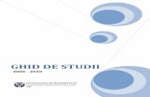 GHID DE STUDII - math.uaic.ro · ghid de studii facultatea de matematica