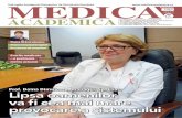 MEDICA Sub egida Academiei Oamenilor de Știință din ... · în cancerul ovarian Rolul imunoterapiei Dana Stănculeanu. T editorial Toată lumea s-a inflamat la Raportul făcut