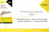 Finantarea afacerii tale - theassociates.rotheassociates.ro/files/presentations/eee3b6918440104bd89d37e8705b405b.pdf · Agenda 1. Situatia curenta in mediul de afaceri din Romania