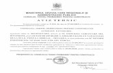Scanned Document - valrom.ro€¦ · ROMANIA MINISTERUL DEZVOLTARII REGIONALE ADMINISTRATE PUBLICE CONSILIUL TEHNIC PERMANENT PENTRU CONSTRUCTII A VIZ T EH NIC În baza procesului