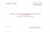 Piața serviciilor poștale din România în anul 2017 · 3 Introducere și metodologie ANCOM publică anual, pe pagina sa de internet, raportul privind domeniul serviciilor poștale