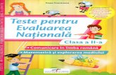  · bareme de evaluare räspunsuri centralizator de rezultate Teste pentru // Evaluarea Nationalä Clasa a Il-a Comunicare în limba românä Matematicä si explorarea mediului EDIT