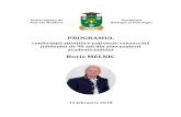 Programul - usm.mdusm.md/wp-content/uploads/Programa-conferintei-Boris-Melnic-Format-A5.pdf · - 1 - Universitatea de Stat din Moldova Facultatea Biologie şi Pedologie Programul