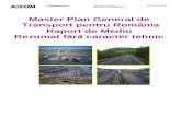 Master Plan General de Transport pentru România Raport de ... · Dezvoltarea sistemului de transport (incluzând modurile de transport rutier, feroviar, aerian, naval, intermodal)