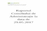 Raportul Consiliului de Administraţie la data de 29.05 file4 Municipiului Iași, sub denumirea de Direcția Piețe având în componența sa Serviciul Administraţie Piețe şi Biroul