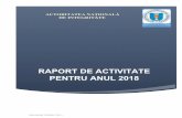 RAPORT DE ACTIVITATE PENTRU ANUL 2018 - ani.mdani.md/sites/default/files/Raport de activitate ANI pentru 2018.pdf · În conformitate cu Ordinul Președintelui ANI, nr. 91 din 10
