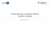 Proiectele de cooperare dintre EUIPO si OSIM 2018 pdf... · Istoricul Cooperarii Europene Istoricul proiectelor implementate in OSIM Proiecte implementate in 2018 Proiecte majore
