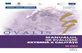 Coperta EvExt Web - isj.sv.edu.ro calitatii/2017/Manual... · susţinută a CEAC (Comisia de evaluarea şi asigurarea calităţii), să implementeze un sistem de management al calităţii