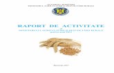GUVERNUL ROMÂNIEI MINISTERUL AGRICULTURII I DEZVOLT RII … · Acte normative elaborate și aflate în curs de avizare: Proiect de hotărâre de Guvern pentru aprobarea Planului