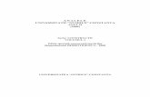 ANALELE UNIVERSITATII “OVIDIUS” CONSTANTA ANUL II (2000 ...revista-constructii.univ-ovidius.ro/doc/editii/2000.pdf · Experimentări privind fisurarea elementelor din beton parţial