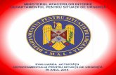 MINISTERUL AFACERILOR INTERNE '(3$57$0(178/3 (17586,78 ... · DEPARTAMENTUL PENTRU SITUATII DE URGENTA /HJHQG - Dispecerate comune ISU- SAJ - Dispecerate integrate DJHQ LL61068 -
