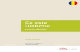 Ce este Diabetul - areapubblica.lillysalute.it · DiabetUL ZAHARAT este o afecţiune frecventă care durează întreaga viaţă. • În Italia există 3 milioane şi jumătate de